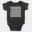 Yachacha Yachacha, Gachacha Gachacha Short Sleeve Baby Onesie in Black Color